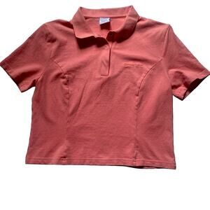 Outdoor Voices Coral Crop Top